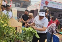 Wabup Sanggau Dorong Edukasi Pekarangan dan Pasar Pertanian UMKM