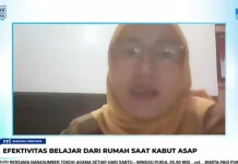Orang Tua Nilai Belajar dari Rumah Kurang Efektif Saat Kabut Asap