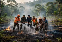 Penanganan Karhutla Sanggau Butuh Kolaborasi