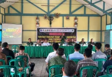 Yonif 833/BD Beri Edukasi Cegah Karhutla di Mukok