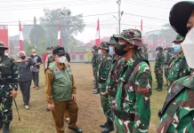 Bupati Ontot Minta Satgas Karhutla Siap Tangani Kabut Asap
