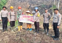 Polisi Gencarkan Edukasi Kurangi Karhutla di Perbatasan