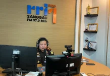 Kajari Eben Jadi Penyiar Tamu Spesial Hari Radio ke-81