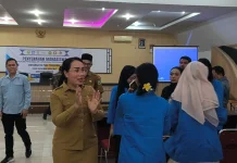 Wabup Sanggau Minta Mahasiswa PLP2 Edukasi Bahaya Karhutla