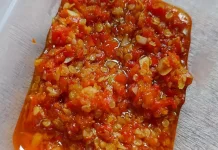 Trik Membuat Sambal agar Tahan Lama untuk Anak Kos