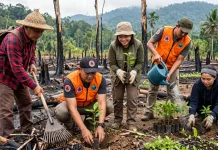BPBD Sanggau Pastikan Dampak Karhutla Dipulihkan