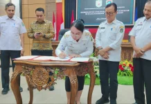 Pemkab Sanggau dan Sekadau Rumuskan Koridor Jalan Kedua Wilayah