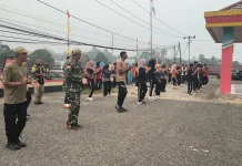 Germas Dorong Masyarakat Entikong Terapkan Hidup Sehat