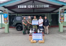 BRI Serahkan 20 Pompa Air untuk Tangani Karhutla