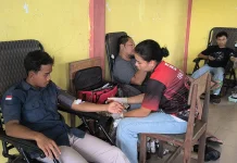 Paroki Entikong Gelar Donor Darah Peringati Bulan Kitab Suci Nasional