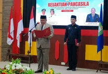 Sekda Sanggau Cermati Kondisi Bangsa di Hari Kesaktian Pancasila