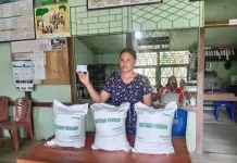 Ratusan KPM Engkahan Terima Bantuan Pangan Periode Kedua