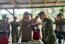 TNI-Polri Perkuat Sinergi Keamanan Perbatasan Entikong