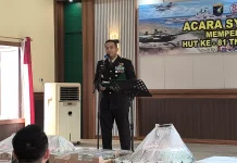 HUT ke-81 TNI, Dandim Tekankan Peran Rakyat
