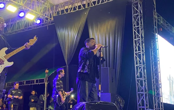 Judika Hibur Masyarakat Sanggau di Pusat Damai Festival