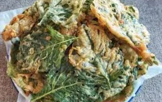 Menyulap Daun Bayam Menjadi Olahan Renyah