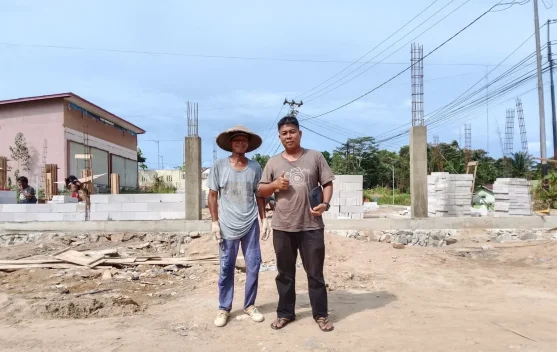 Pembangunan Kopdes Entikong Sudah 30 Persen Rampung