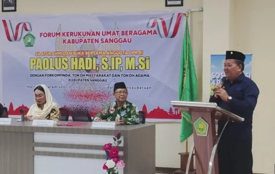 Balik Sanggau, Paolus Hadi Sosialisasikan 4 Pilar Kebangsaan