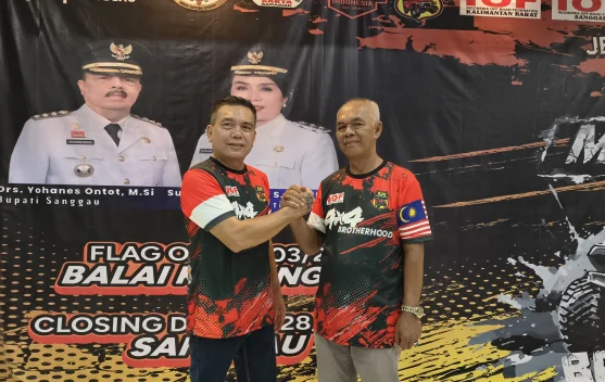 IOF Sanggau Padukan Offroad dan Aksi Sosial