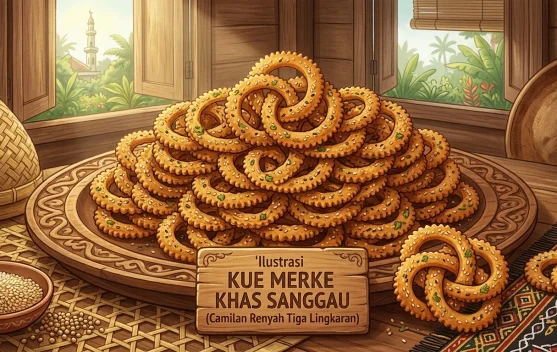 Kue Merke, Camilan Renyah Khas Sanggau