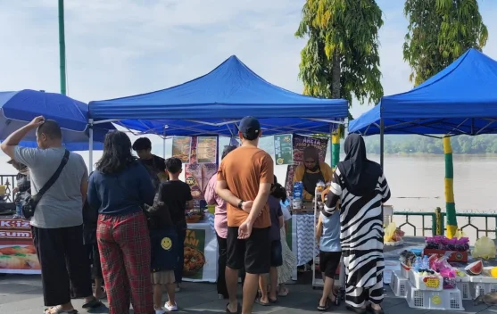 UMKM kawasan CFD Muara Kantu Raup Omzet Jutaan Rupiah