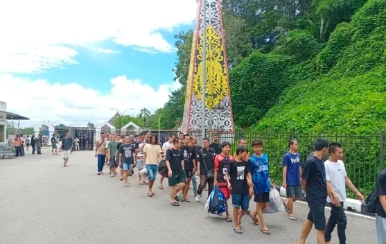 Ratusan WNI di Malaysia Dipulangkan lewat Entikong
