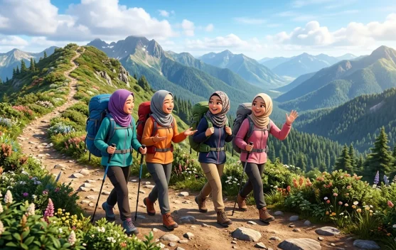 Kunci Kelancaran Mendaki Komunitas Laskar Rimba
