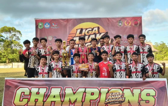 Spanda Tayan Hulu Juara Liga Anak Sanggau U-15