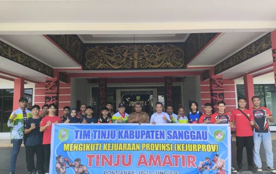 Pertina Sanggau Kirim 17 Atlet Tinju ke Kejurprov Kalbar