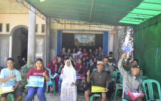 PSDKU POLNEP Sanggau olah limbah TKKS jadi Pupuk Organik