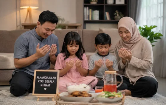 Syukur Membentuk Karakter Anak dan Menguatkan Keimanan Keluarga