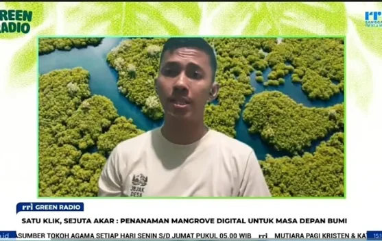 Jaga Masa Depan Bumi, Rudi Hartono Dorong Penanaman Mangrove Berbasis Digital