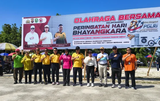 Samer Weekend ke-7 Sanggau Meriahkan HUT Bhayangkara ke-80
