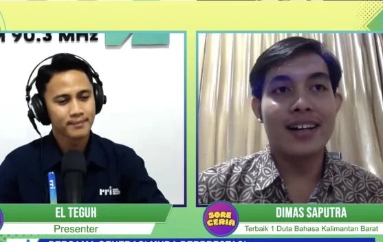 Dulu Juara Terakhir, Sekarang Dimas Jadi Duta Bahasa Kalbar