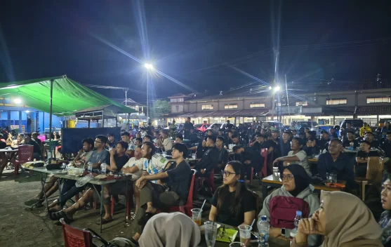 Nobar RRI Sanggau Hadirkan Keseruan Pecinta Sepak Bola