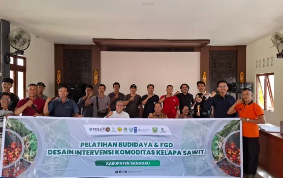 FOLUR Tingkatkan Kapasitas Pekebun Sawit Swadaya Melalui Workshop di Parindu