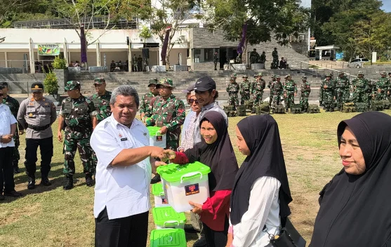 Pemkab Sanggau Apresiasi Karya Bakti Kodam Tanjungpura di Perbatasan