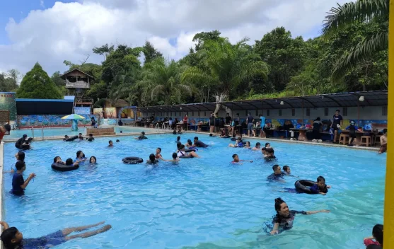 Akhir Pekan, Objek Wisata My Dream Sanggau Ramai Dikunjungi Pengunjung