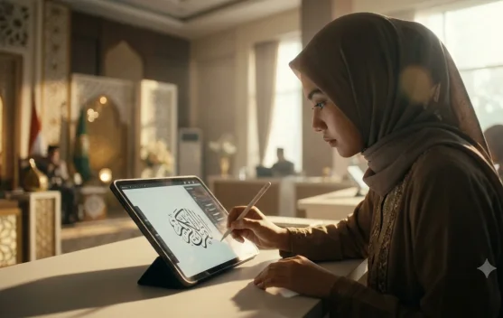 Kaligrafi Digital MTQ Wajib Tunjukkan Kemampuan Asli