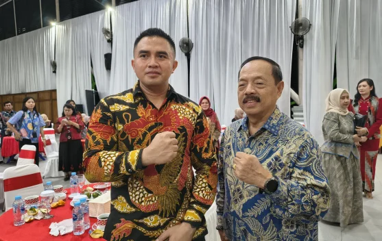 Bupati Ontot Ajak Kapolres Bersinergi Bangun Sanggau