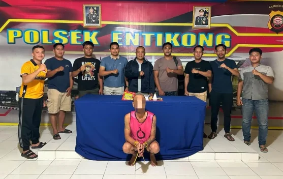 Polisi Ungkap Kasus 151 Gram Sabu di Entikong