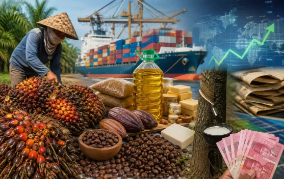 Hilirisasi Perkebunan Perkuat Rupiah di Pasar Internasional