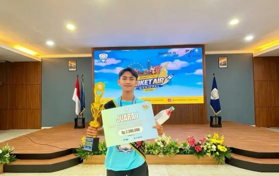 Aplikasi Ilmu Dibalik Roket Air yang Buat Caesar Raih Juara