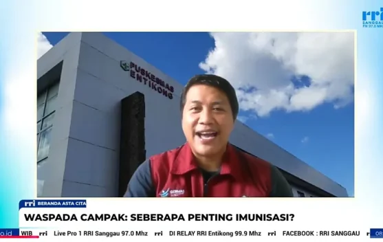 Waspada Campak Mengintai Warga di Wilayah Entikong