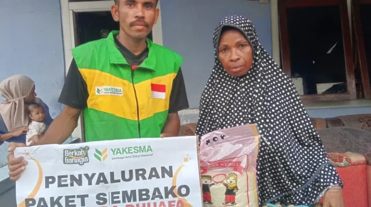 Yakesma Fakfak Salurkan Sembako Sambut Ramadan 1447 Hijriah