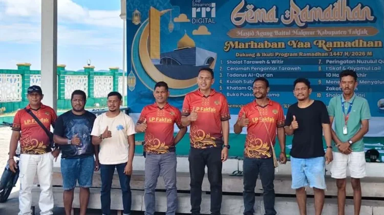 Lapas Fakfak Kerja Bakti Sambut Ramadhan 1447 Hijriah
