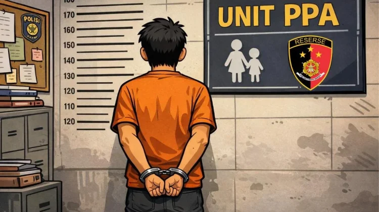 Polres Fakfak Amankan Tersangka Dugaan Pemerkosaan