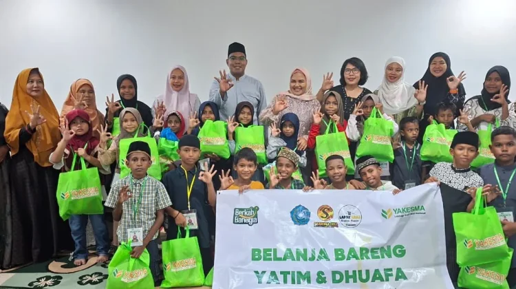 Berkah Bahagia Ramadhan, Anak Yatim Belanja Bahagia