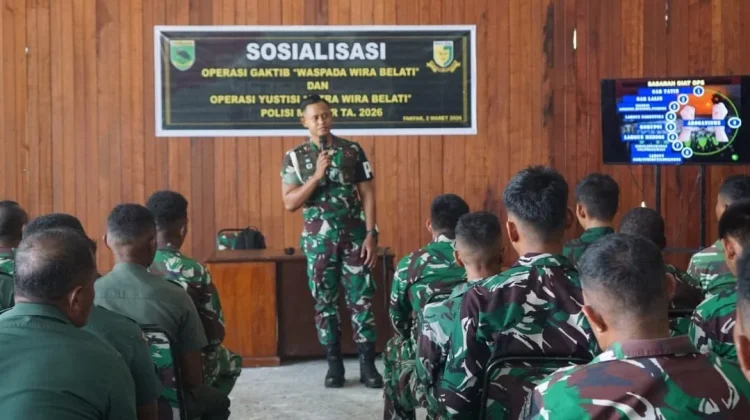 Prajurit Korem 182/JO Diingatkan Taat Hukum dan Disiplin