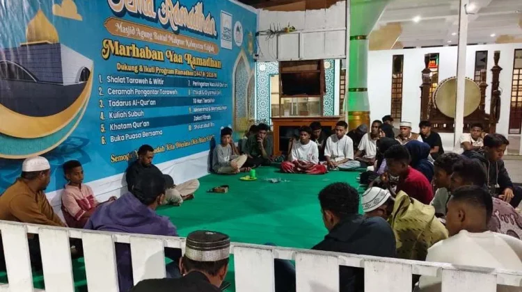 Pengurus Masjid Tegaskan Aturan Aktivitas Selama I'tikaf Ramadhan